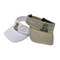 Polyester-Sonnenblende-Kappe 100% mit UVschutz und Siebdruck Logo Curved Brim