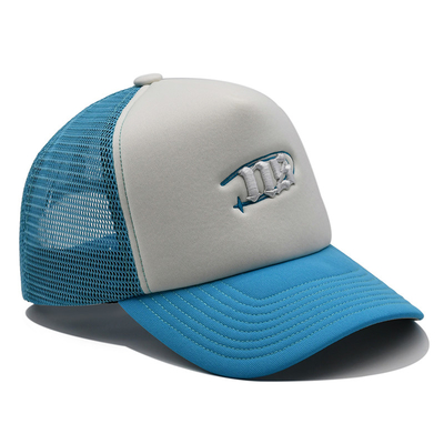 Unisexhysteresen-LKW-Fahrer Hat mit gesticktem Logo Sponge Mesh Hat