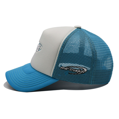 Unisexhysteresen-LKW-Fahrer Hat mit gesticktem Logo Sponge Mesh Hat