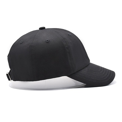 Full Seasons 6 Panel Dad Hat Männer Sportmütze 3D Stickerei Puff Logo Struktur Baseballmütze