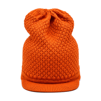 Woll-Merino-Winter-Cape-Hüte mit Visor