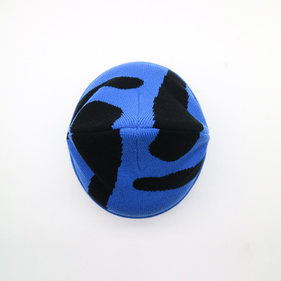 Unisex Acryl gestrickte, mit Handschellen gefüllte, winterliche 58cm, eigenes Logo.