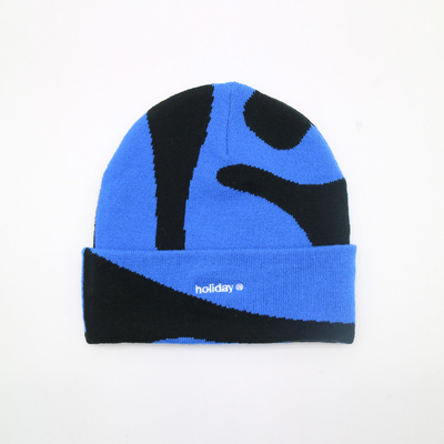 Unisex Acryl gestrickte, mit Handschellen gefüllte, winterliche 58cm, eigenes Logo.
