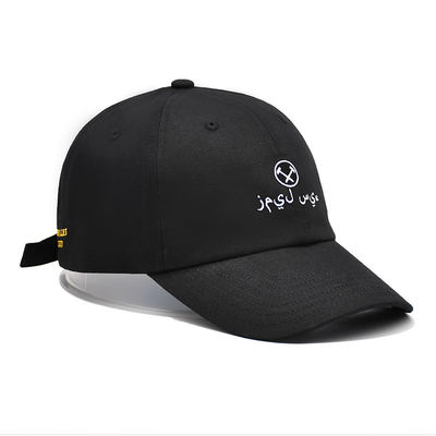 Unisex bestickte Baseballkappen 22,83-26,77 Zoll Schweißband
