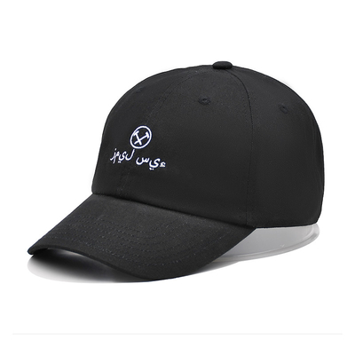 Unisex bestickte Baseballkappen 22,83-26,77 Zoll Schweißband