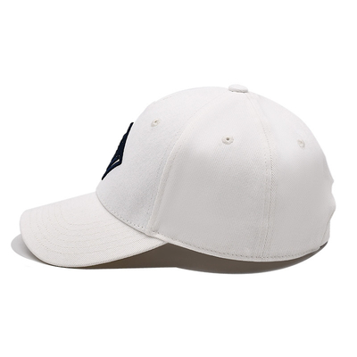 High Profile Crown 6 Panel Baseball Cap mit geschwungenem Visor