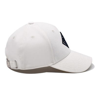 High Profile Crown 6 Panel Baseball Cap mit geschwungenem Visor