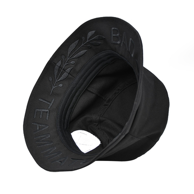 Erwachsene 100% Baumwolle Umkehrbarer Eimer Hut mit Custom Logo