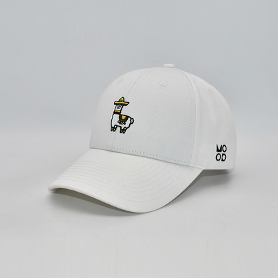 Hochleistungs-Sechs-Paneel-Baseballkappe mit strukturiertem Frontpanel-Verstellband