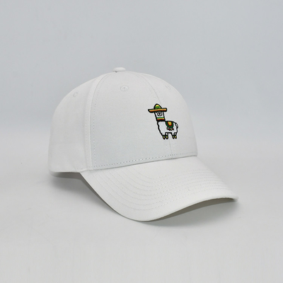Hochleistungs-Sechs-Paneel-Baseballkappe mit strukturiertem Frontpanel-Verstellband