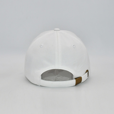 Hochleistungs-Sechs-Paneel-Baseballkappe mit strukturiertem Frontpanel-Verstellband