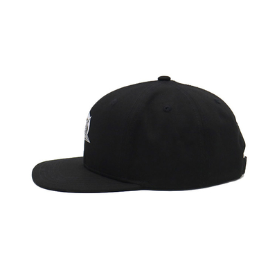 Klassischer Stil Großhandel Hochwertige kundenspezifische Stickerei Logo 6 Panel Hip Hop Flat Brim Snapback Kappe