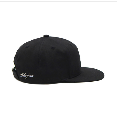 Klassischer Stil Großhandel Hochwertige kundenspezifische Stickerei Logo 6 Panel Hip Hop Flat Brim Snapback Kappe