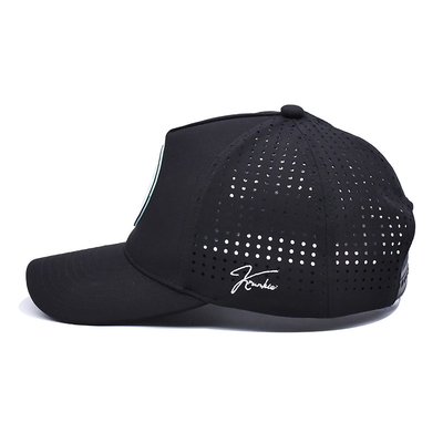Sublimationsdruck Broderierte Baseballkappen 3D-Broderierte tägliche Kappe