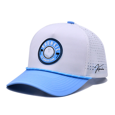 Strukturierte Krone bestickte Baseballkappen 26,77 Zoll gekrümmter Visor