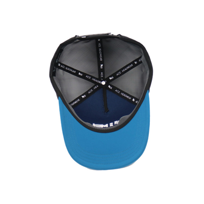 Sommer 5 Panel Trucker Cap mit benutzerdefiniertem Logo Stickerei Reise Sport Baseball Caps Mesh Men Plain Foam Blank