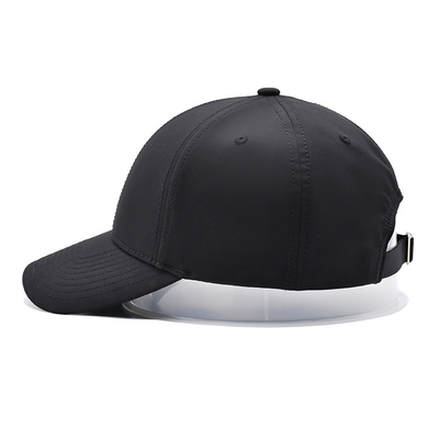 Custom 6 Panel leere Baseballmütze 58cm kühl weiches Polyester zerrissen Papa Hut