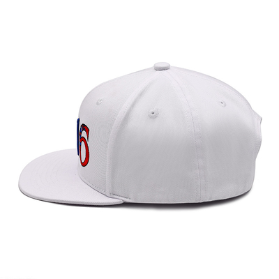 100% Baumwolle 5 Panel Custom 3D Stickerei Logo Outdoor Sport Kappe Kunststoff Buckle Snapback Kappe