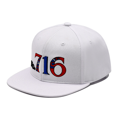 100% Baumwolle 5 Panel Custom 3D Stickerei Logo Outdoor Sport Kappe Kunststoff Buckle Snapback Kappe