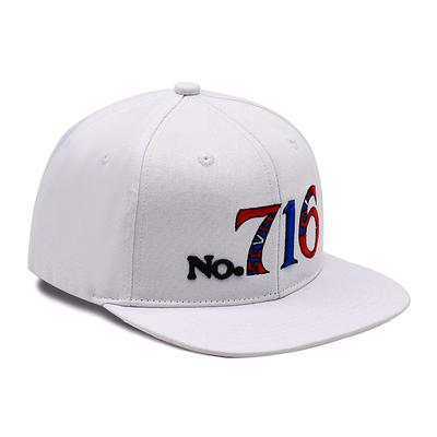 100% Baumwolle 5 Panel Custom 3D Stickerei Logo Outdoor Sport Kappe Kunststoff Buckle Snapback Kappe