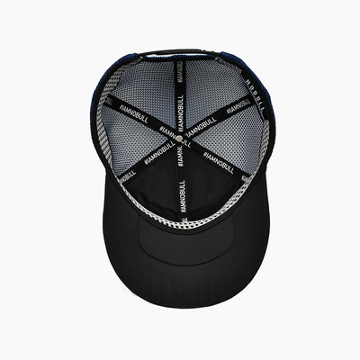 High-Profile Krone hohe Qualität 5 Panel Custom Baumwolle gestickte Logo Mesh Gorra Männer Sport Trucker Kappe