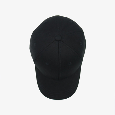 Profil strukturiert 6 Panel Baseball Cap mit gekrümmten Visor und gesticktes Logo