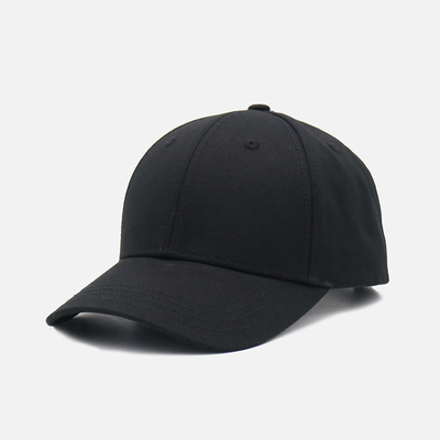Profil strukturiert 6 Panel Baseball Cap mit gekrümmten Visor und gesticktes Logo