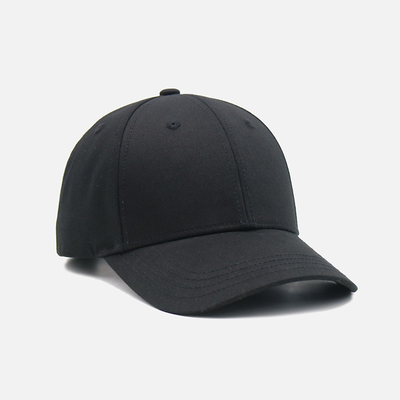 Profil strukturiert 6 Panel Baseball Cap mit gekrümmten Visor und gesticktes Logo