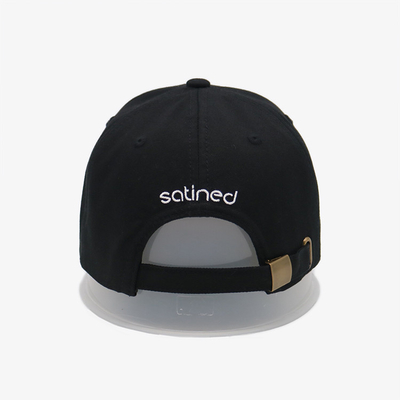 Profil strukturiert 6 Panel Baseball Cap mit gekrümmten Visor und gesticktes Logo