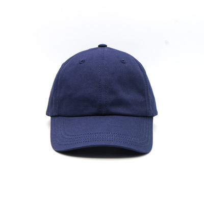 Kurve Visor 6 Panel Baseballkappe mit gesticktem Logo Passende Nähte und verstärkte Nähte