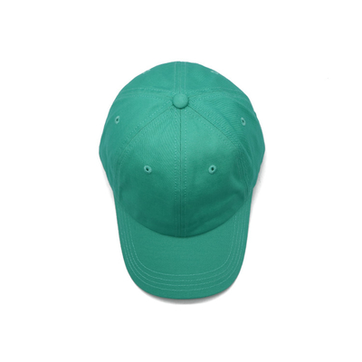 Verstärkte Baumwolle Baseballkappe mit gesticktem Logo, gekrümmter Visor und passenden Nähte