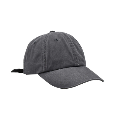Profil maßgeschneiderte 6-Panel Baseballkappe mit verstellbarem Gurt und geschwungenem Visor