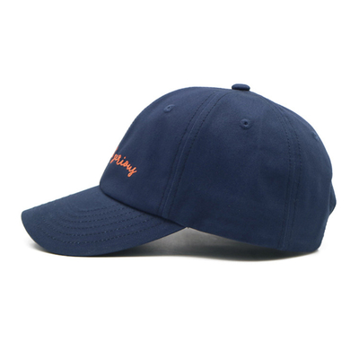 Baumwoll-Sechs-Paneel-Baseball-Kappe - Augenlider
