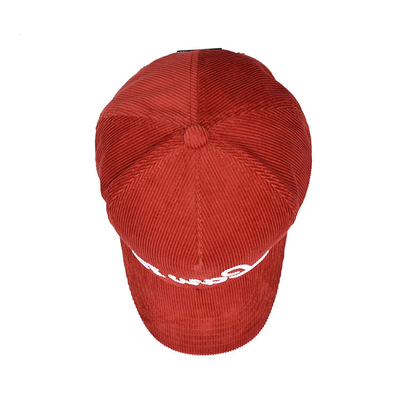 Verstellbares Band 5 Panel Baseballkappe mit verstärkten Nähten und gekrümmten Visor