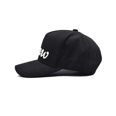 Profil 5 Baseballkappe mit geschwungenem Visor und verstellbarem Gurt