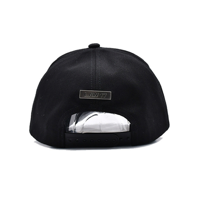 Profil 5 Baseballkappe mit geschwungenem Visor und verstellbarem Gurt