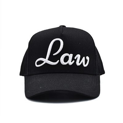 Profil 5 Baseballkappe mit geschwungenem Visor und verstellbarem Gurt