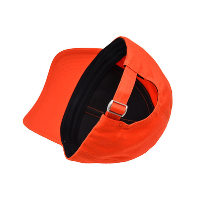 Customized Baumwolle Baseballkappe mit gesticktem Logo gekrümmter Visor verstellbarer Schließung