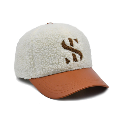 Stylische Baumwoll Baseballmütze mit Farbmatching-Stiche / Profilkrone Polarfleece