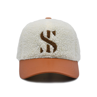 Stylische Baumwoll Baseballmütze mit Farbmatching-Stiche / Profilkrone Polarfleece