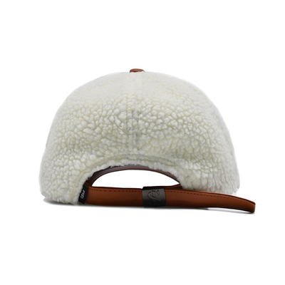 Stylische Baumwoll Baseballmütze mit Farbmatching-Stiche / Profilkrone Polarfleece