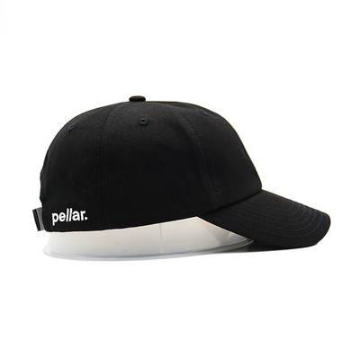 Unstrukturierte 6-Panel Baseballkappe mit geschwungenem Visier Farbe anpassen Konstruktion Frontplatte