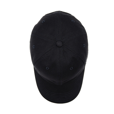 Unstrukturierte 6-Panel Baseballkappe mit geschwungenem Visier Farbe anpassen Konstruktion Frontplatte