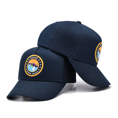 Konstruierte 5-Panel Baseballkappe mit passenden Nähern Verstärkte Nähte Weiches Schweißband