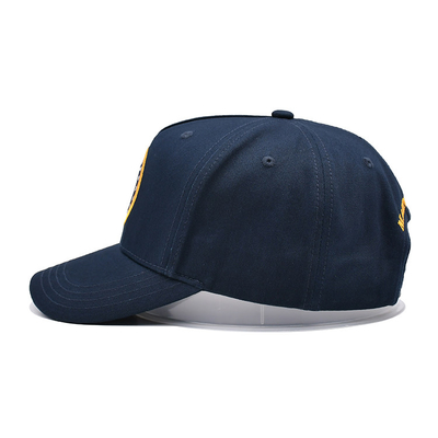 Konstruierte 5-Panel Baseballkappe mit passenden Nähern Verstärkte Nähte Weiches Schweißband