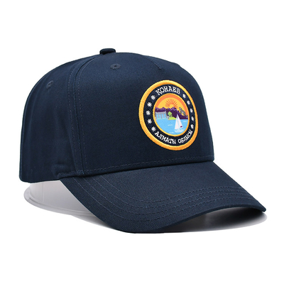 Konstruierte 5-Panel Baseballkappe mit passenden Nähern Verstärkte Nähte Weiches Schweißband