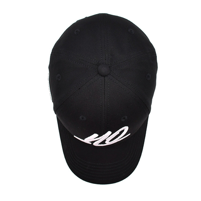 Anpassen Front Panel 6 Panel Konstruktion Baseballkappe mit gesticktem Logo