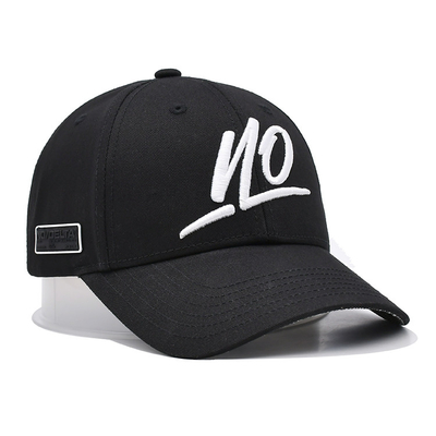 Anpassen Front Panel 6 Panel Konstruktion Baseballkappe mit gesticktem Logo