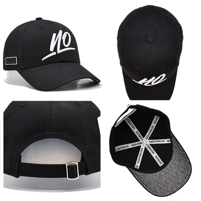 Anpassen Front Panel 6 Panel Konstruktion Baseballkappe mit gesticktem Logo