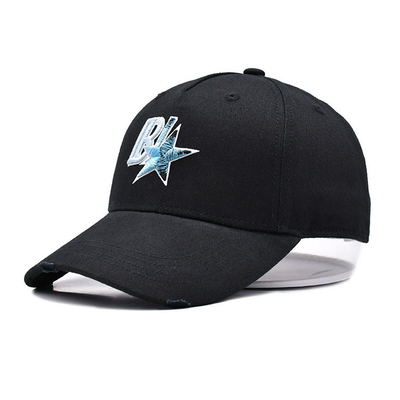Broderierte Baseballmütze mit Custom Metal Buckle kann Ihr Logo ersetzen